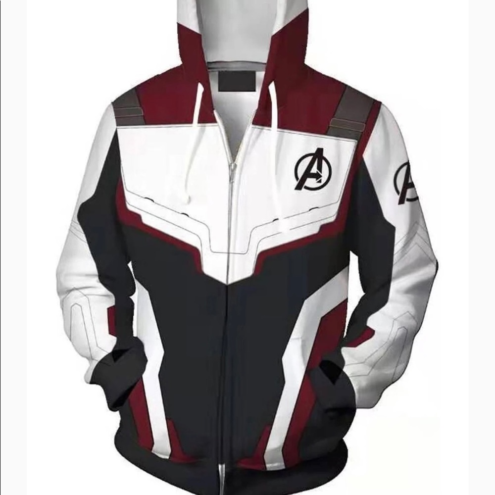 Avengers Endgame Hoodie Fits Adult 2X